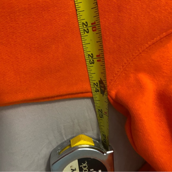 Auburn University Football Orange Hoodie Fan Wear Size Xl Embroidered College - Picture 5 of 8